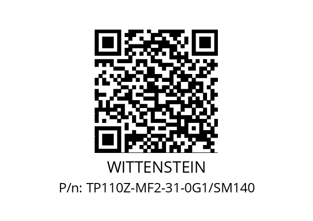   WITTENSTEIN TP110Z-MF2-31-0G1/SM140