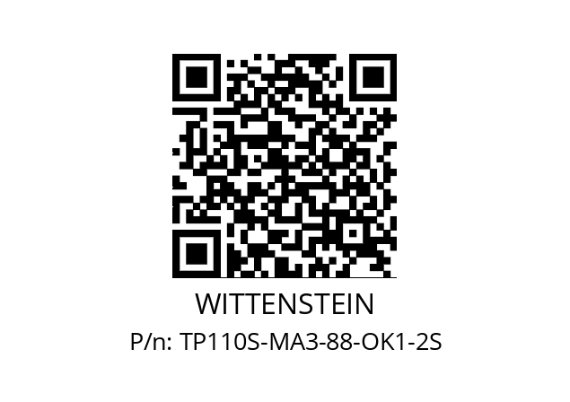   WITTENSTEIN TP110S-MA3-88-OK1-2S