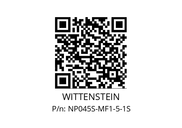   WITTENSTEIN NP045S-MF1-5-1S