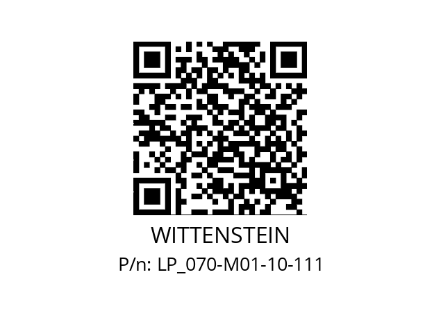   WITTENSTEIN LP_070-M01-10-111