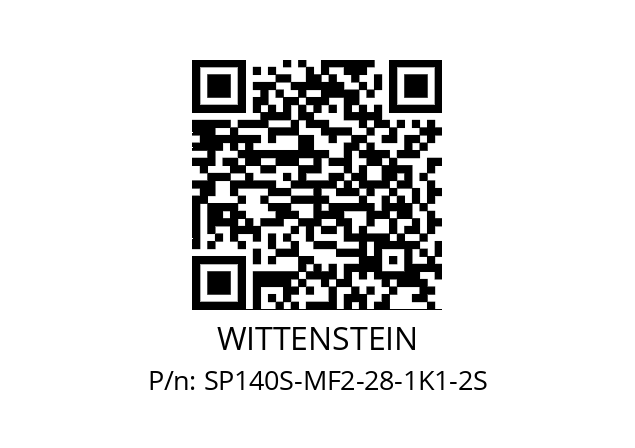   WITTENSTEIN SP140S-MF2-28-1K1-2S