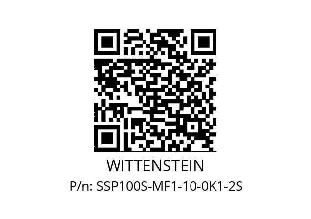   WITTENSTEIN SSP100S-MF1-10-0K1-2S