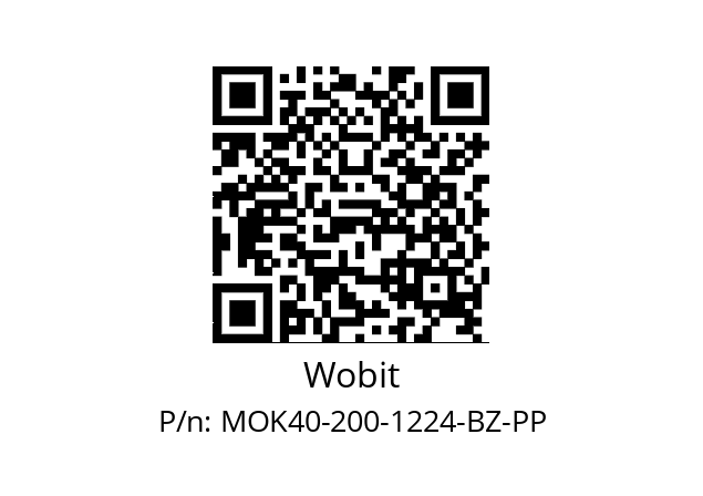   Wobit MOK40-200-1224-BZ-PP