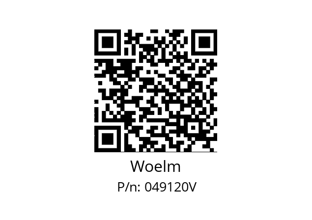   Woelm 049120V