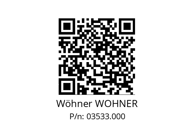   Wöhner WOHNER 03533.000