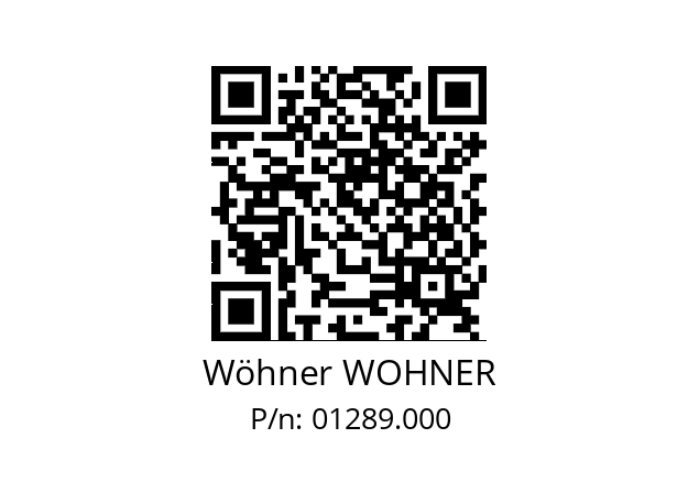   Wöhner WOHNER 01289.000