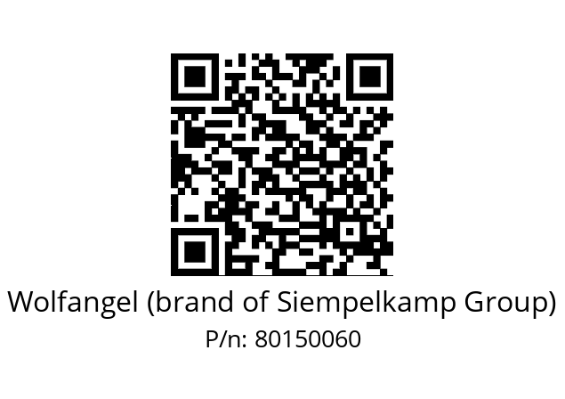   Wolfangel (brand of Siempelkamp Group) 80150060