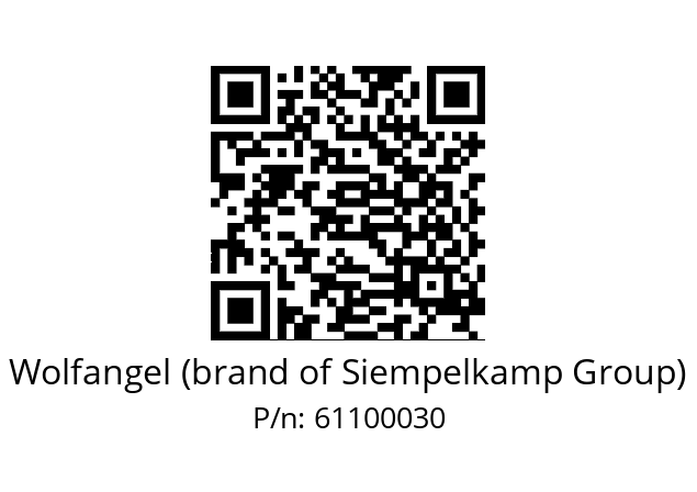   Wolfangel (brand of Siempelkamp Group) 61100030