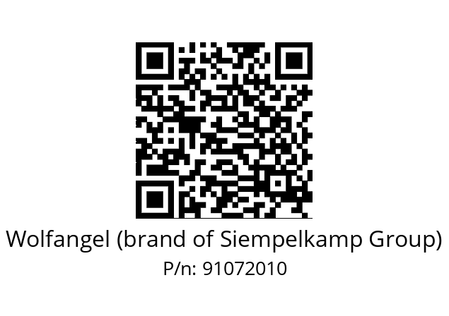   Wolfangel (brand of Siempelkamp Group) 91072010