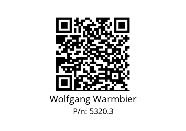   Wolfgang Warmbier 5320.3