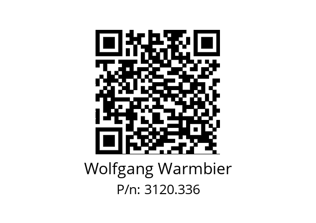   Wolfgang Warmbier 3120.336