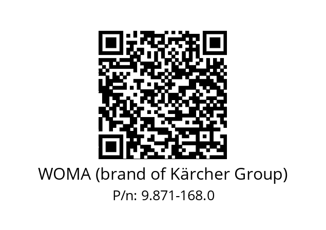   WOMA (brand of Kärcher Group) 9.871-168.0