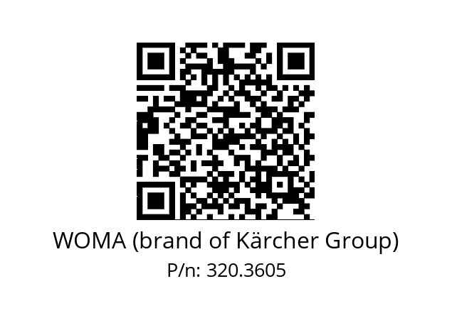   WOMA (brand of Kärcher Group) 320.3605