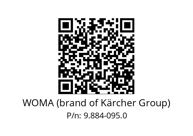   WOMA (brand of Kärcher Group) 9.884-095.0