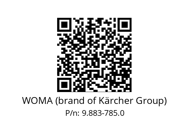   WOMA (brand of Kärcher Group) 9.883-785.0