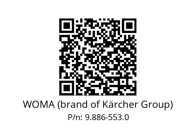   WOMA (brand of Kärcher Group) 9.886-553.0