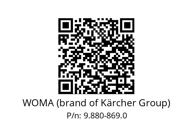   WOMA (brand of Kärcher Group) 9.880-869.0