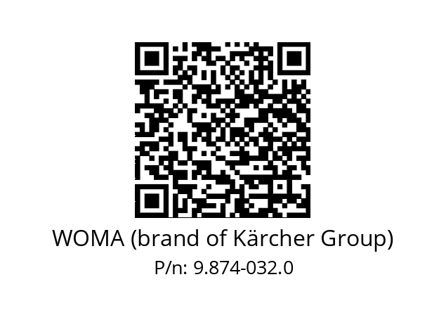   WOMA (brand of Kärcher Group) 9.874-032.0