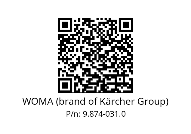   WOMA (brand of Kärcher Group) 9.874-031.0