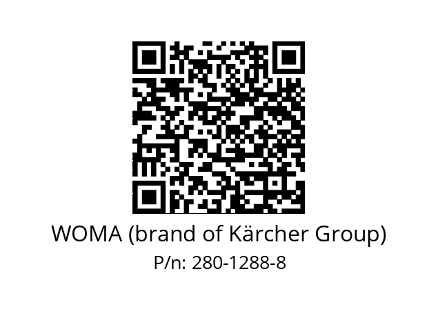   WOMA (brand of Kärcher Group) 280-1288-8