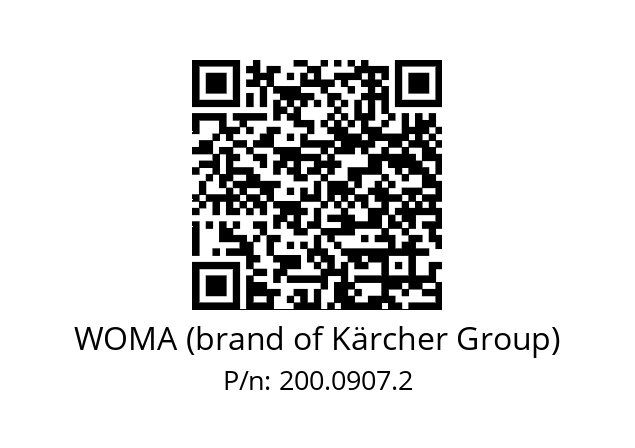   WOMA (brand of Kärcher Group) 200.0907.2