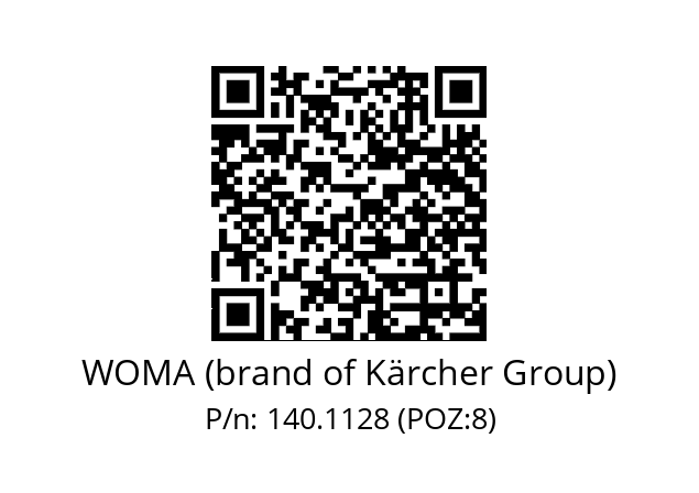   WOMA (brand of Kärcher Group) 140.1128 (POZ:8)