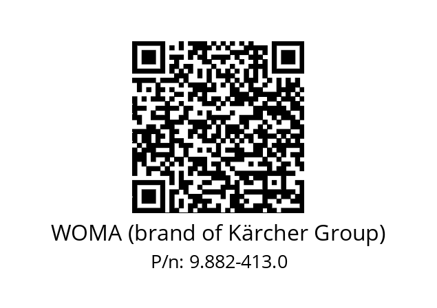   WOMA (brand of Kärcher Group) 9.882-413.0