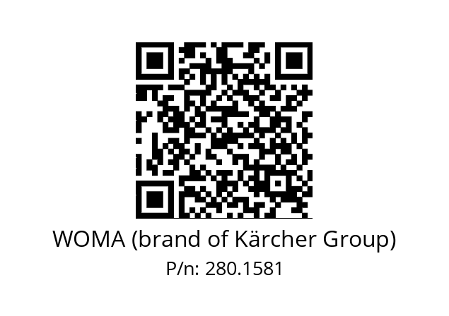   WOMA (brand of Kärcher Group) 280.1581