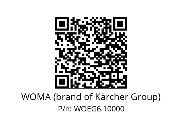   WOMA (brand of Kärcher Group) WOEG6.10000