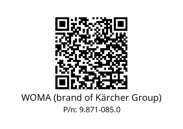   WOMA (brand of Kärcher Group) 9.871-085.0