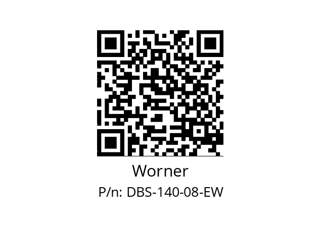   Worner DBS-140-08-EW