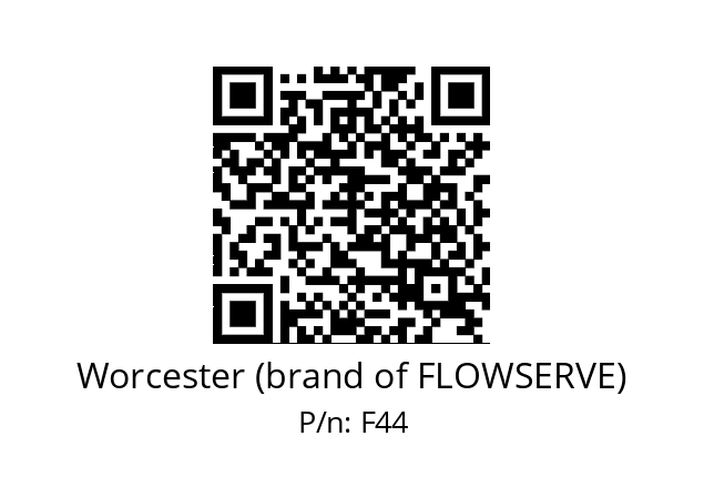   Worcester (brand of FLOWSERVE) F44