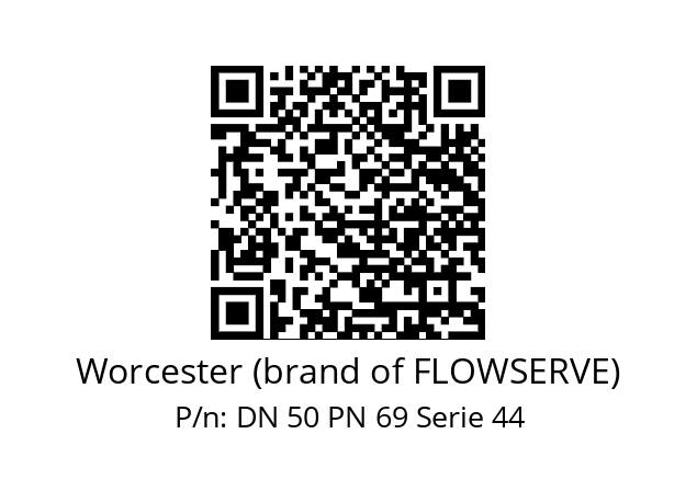   Worcester (brand of FLOWSERVE) DN 50 PN 69 Serie 44