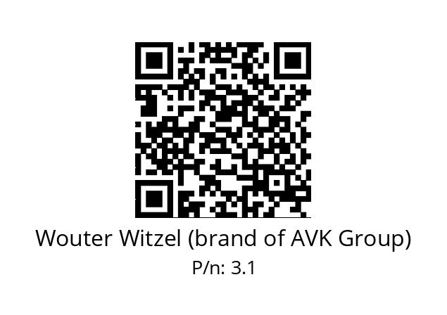   Wouter Witzel (brand of AVK Group) 3.1