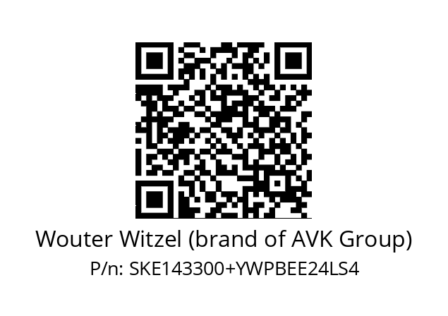   Wouter Witzel (brand of AVK Group) SKE143300+YWPBEE24LS4