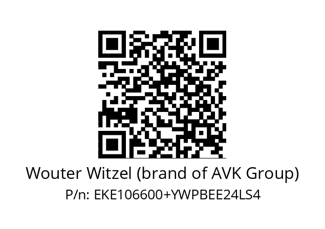   Wouter Witzel (brand of AVK Group) EKE106600+YWPBEE24LS4