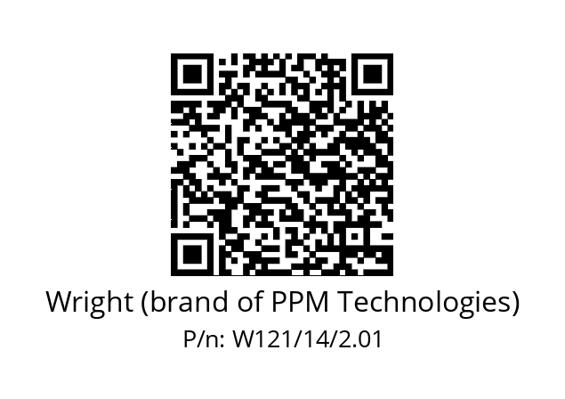   Wright (brand of PPM Technologies) W121/14/2.01