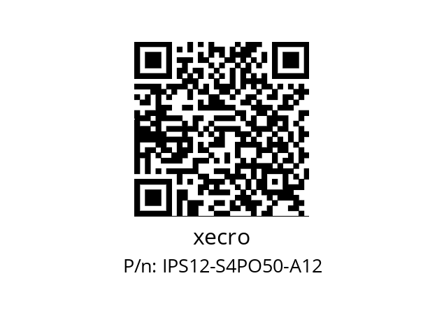   xecro IPS12-S4PO50-A12