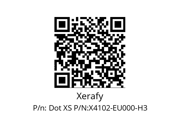   Xerafy Dot XS P/N:X4102-EU000-H3