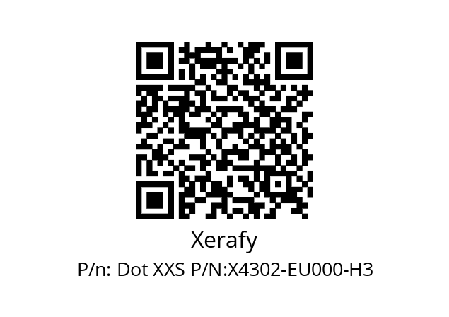   Xerafy Dot XXS P/N:X4302-EU000-H3