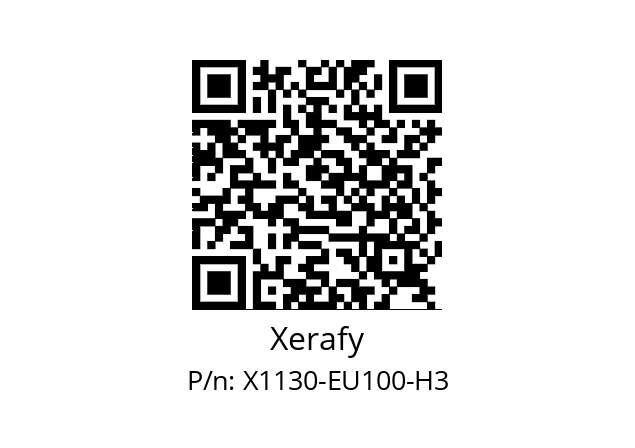   Xerafy X1130-EU100-H3