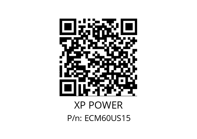   XP POWER ECM60US15