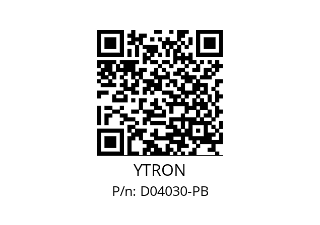   YTRON D04030-PB