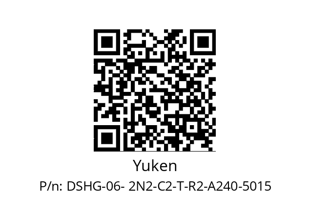   Yuken DSHG-06- 2N2-C2-T-R2-A240-5015