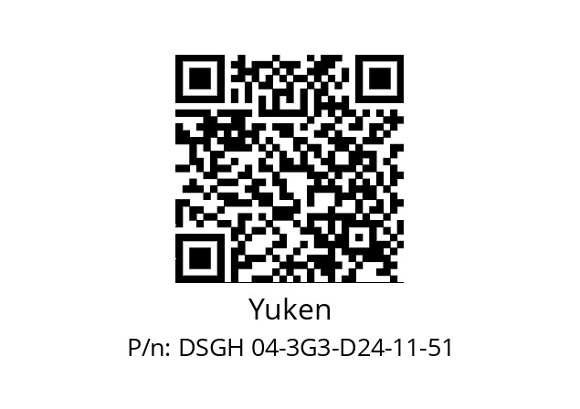   Yuken DSGH 04-3G3-D24-11-51