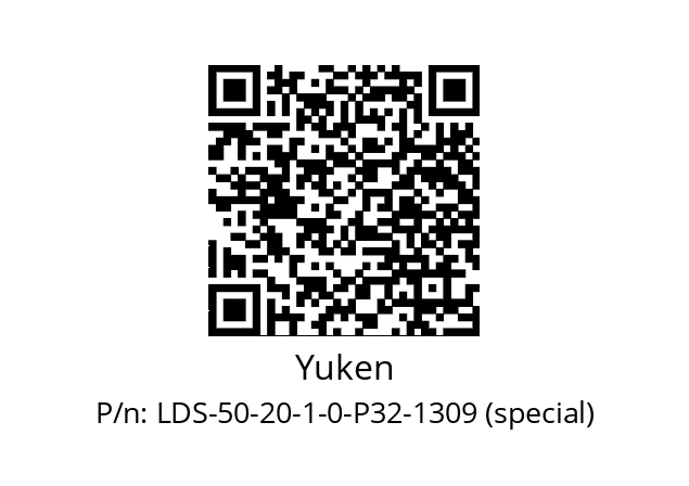   Yuken LDS-50-20-1-0-P32-1309 (special)