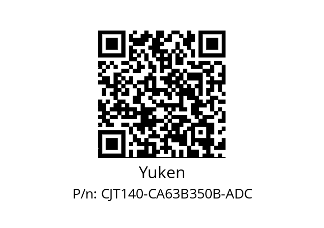   Yuken CJT140-CA63B350B-ADC