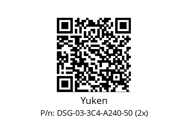   Yuken DSG-03-3C4-A240-50 (2x)