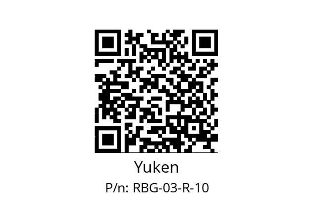   Yuken RBG-03-R-10