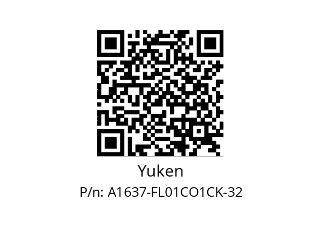   Yuken A1637-FL01CO1CK-32